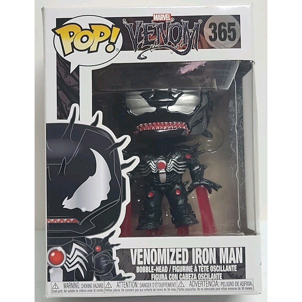 Funko POP! Marvel Venom - Venomized Iron Man #365 New In Box *Read* Toy Collect